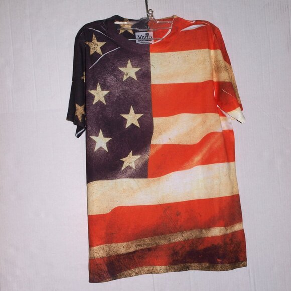 Vivid Sportswear Men's T-Shirt Size M - Picture 2 of 3